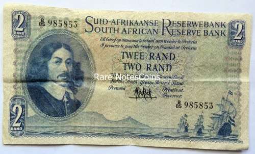 ## 1961 MH de Kock  4th Issue banknote ## B85