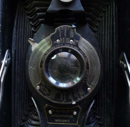 ##  Kodak Brownie ##   Telescopic lense