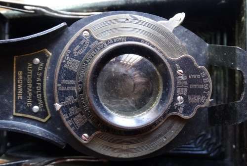 ##  Kodak Brownie ##   Telescopic lense