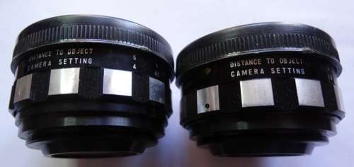 ## Various length Lenses ## 2 lenses and view finder
