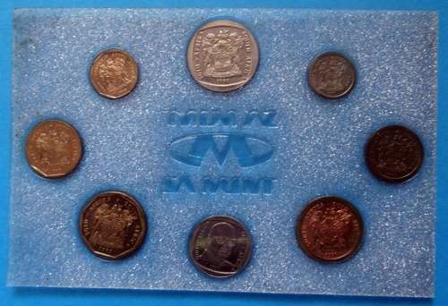 1990 Uncirculated Coin Set. Scarce R1 coin included