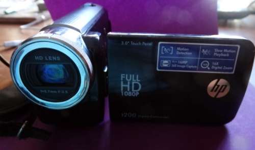 HP Full HD 1080P Digital Camcorder