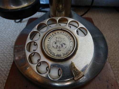 Vintage International Telephone and Telegraph Company Phone. Stunning Condition