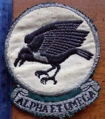 ALPHA ET OMEGA 31 BATTALION CLOTH PATCH