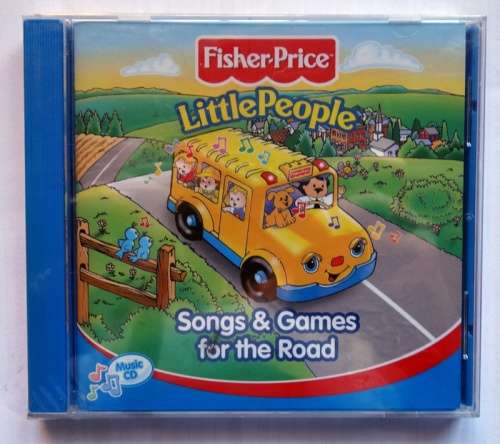 Factory sealed. " Fisher Price. Little People Songs and games for the road "