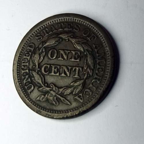 1852 United States Large 2 Cent Coin