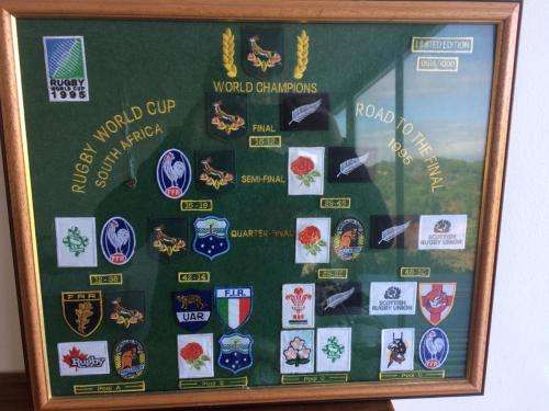 1995 World Cup Rugby road to the final. 514 /1000