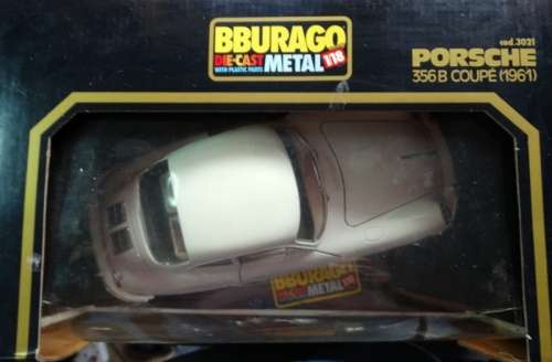 Bburago Porche 356 B Coupe 1961 Boxed