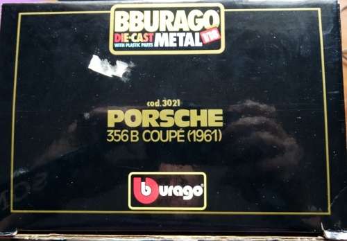 Bburago Porche 356 B Coupe 1961 Boxed