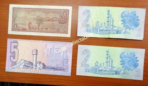 South African Banknotes Including Z35 Replacement