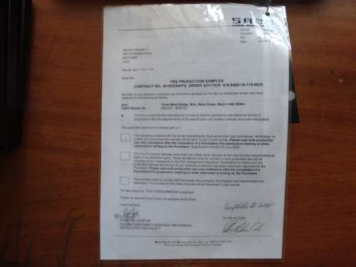 Pre Production Sample Of Major Mess Dress Rank 2 bar