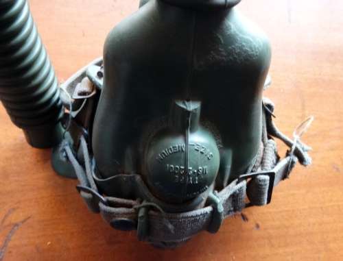 South African 1970's Fighter Pilot Oxygen Mask MIRAGE Border War
