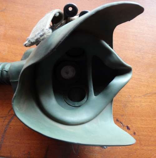 South African 1970's Fighter Pilot Oxygen Mask MIRAGE Border War