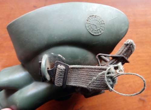 South African 1970's Fighter Pilot Oxygen Mask MIRAGE Border War