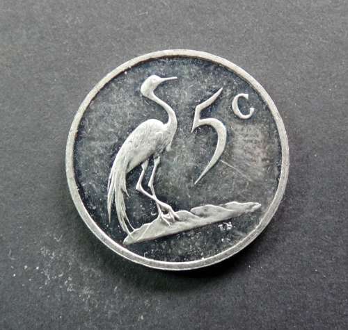 1989 South African Proof 5C difficult