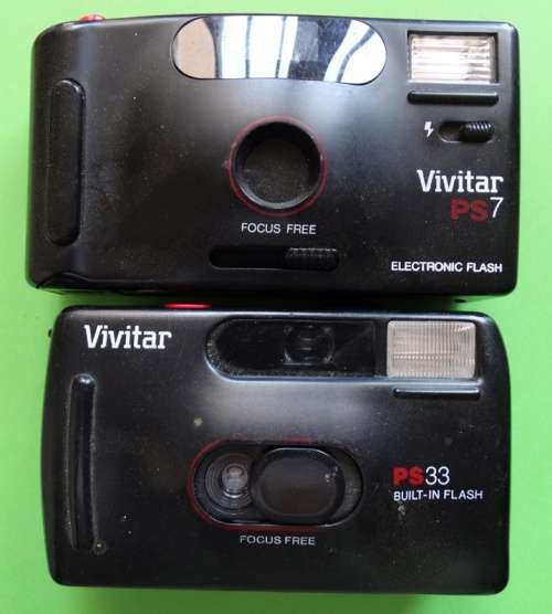 Vivitar PS 7 Camera And Vivitar PS 33. Both Working