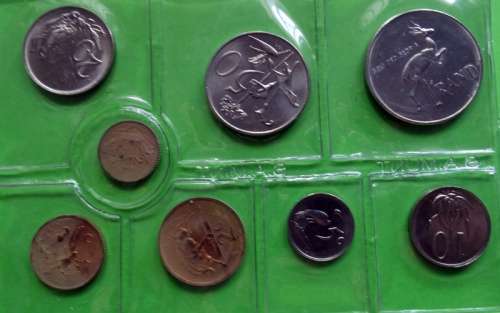 1977 South Africa Unc Set With