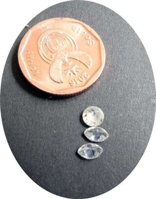 Uncertified but Tested Diamonds.