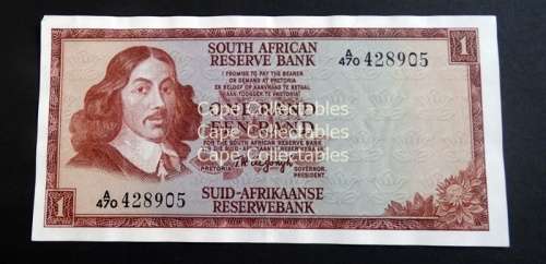 TW  de Jongh One Rand Notes
