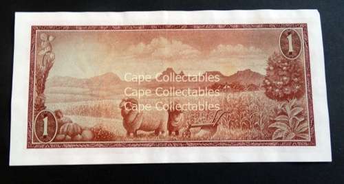 TW  de Jongh One Rand Notes