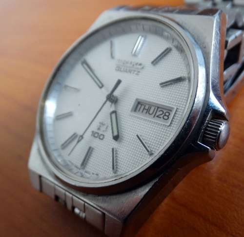 Seiko S3 100 Day Date Watch. New Battery. 100% working