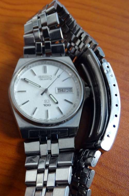 Seiko S3 100 Day Date Watch. New Battery. 100% working