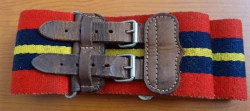 WW2 Era British Army Stable Belt