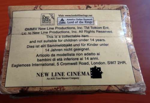 Eaglemoss Lord of the Rings Figurines in Box