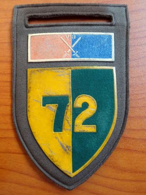 SADF 72 Brigade with HQ command bar Tupper No Pin .