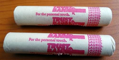 1991 Two Rolls of 10 Cents ( Mint State)