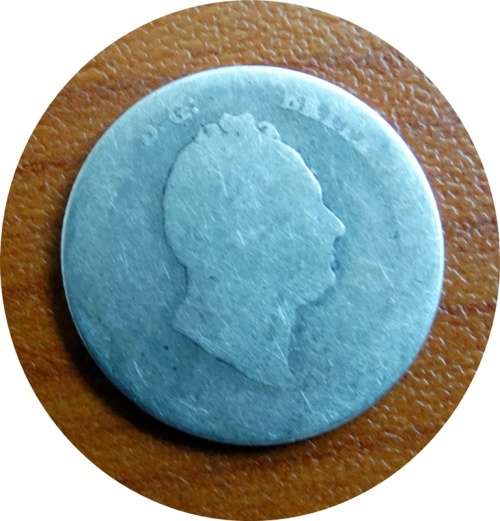 1836 UK Britain Silver Four Pence