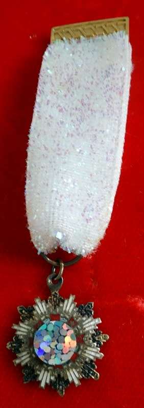 A Full set of Taiwan Order of The Auspicious Star. In Sterling Silver