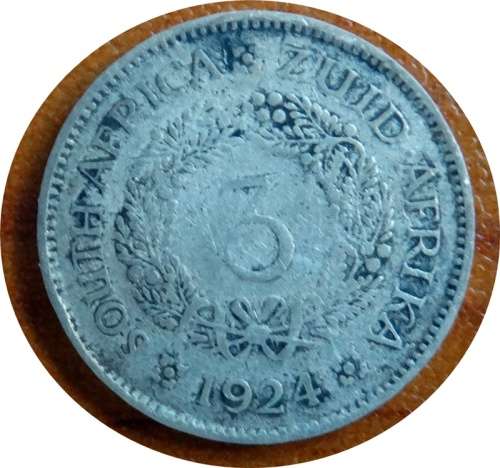 1924 South African Three Pence