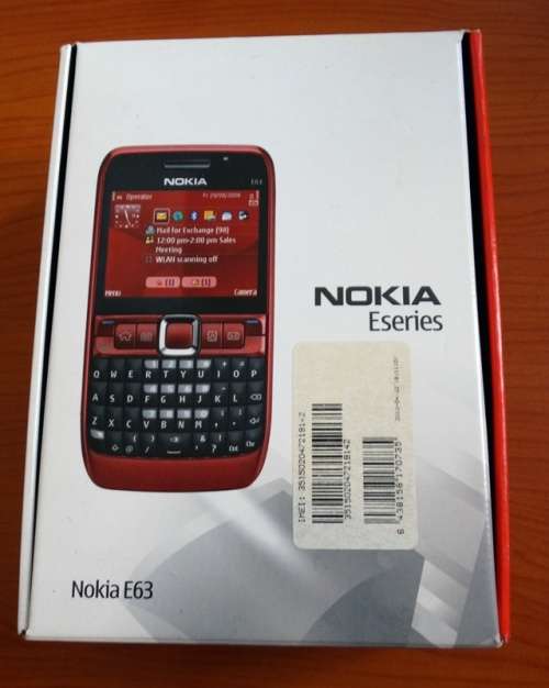 Nokia E63 with Instructions in box . Battery not charging