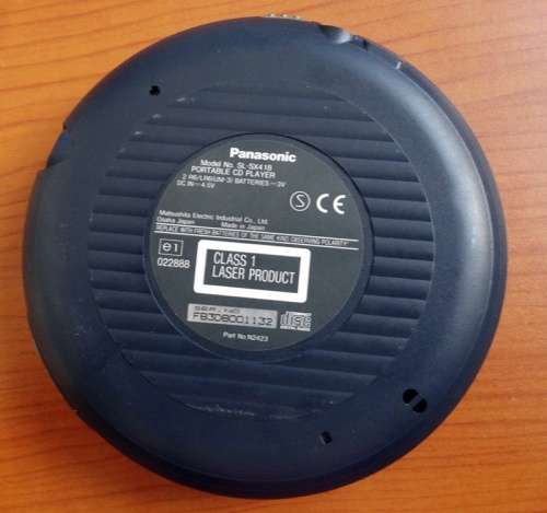 Panasonic SL-SX418 MP3 Anti Skip System Portable CD Player Working