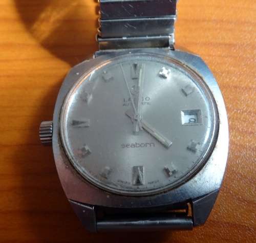 GENT'S LANCO SEABORN AUTOMATIC WATCH. WORKING, FOR SPARES OR RESTORATION