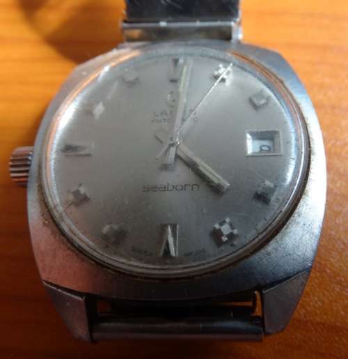GENT'S LANCO SEABORN AUTOMATIC WATCH. WORKING, FOR SPARES OR RESTORATION