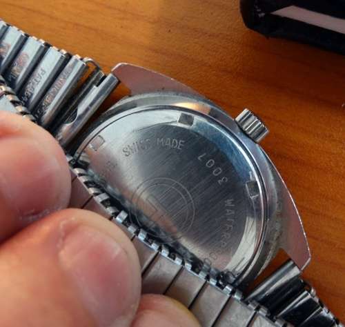 GENT'S LANCO SEABORN AUTOMATIC WATCH. WORKING, FOR SPARES OR RESTORATION