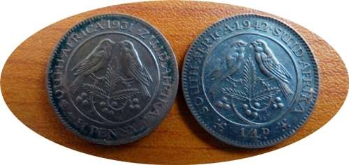 1931Z and 1942 Quarter Pennies