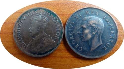 1931Z and 1942 Quarter Pennies