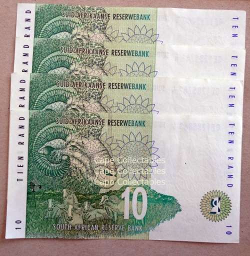 Sequential 1999 Tito Mboweni 1st Banknote