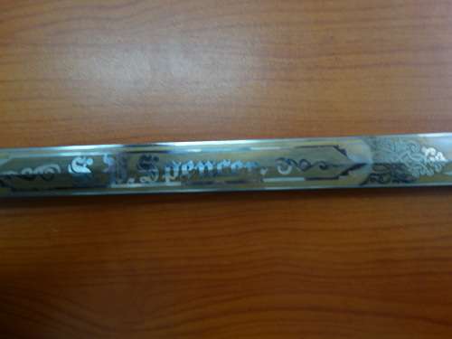 1890-1920 ANTIQUE KNIGHTS TEMPLAR MASONIC CEREMONIAL SWORD WITH SCABBARD