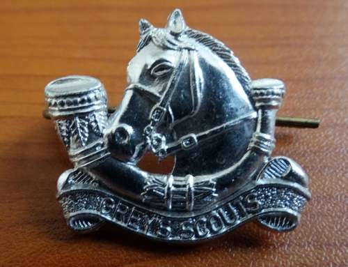 Rhodesia Grey Scouts Iodized badge