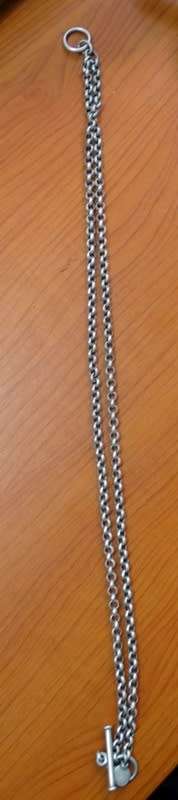 Miglio T Bar Chockers Chain.. 51.04 gram 37cm long