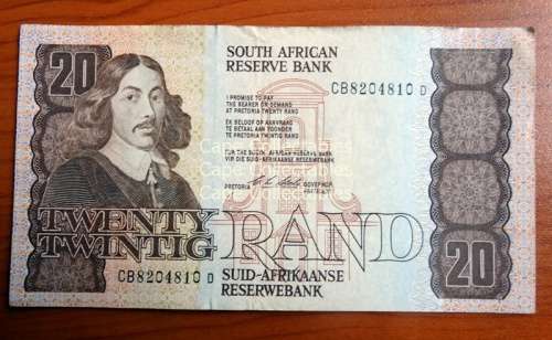 C Stals Twenty Rand Note 1st issue E/A