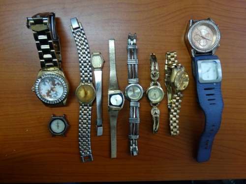 Various Women's wrist watches. some working needs batteries. Incl Michel Herbelin