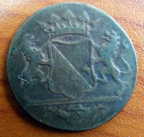 1790 VOC 1 Duit Netherlands East Indies  (Indonesia) Gelderland Mint