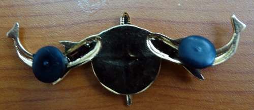 SA Navy Submariners Gilding  Metal and Enamel Breast Badge. Full Size Type B