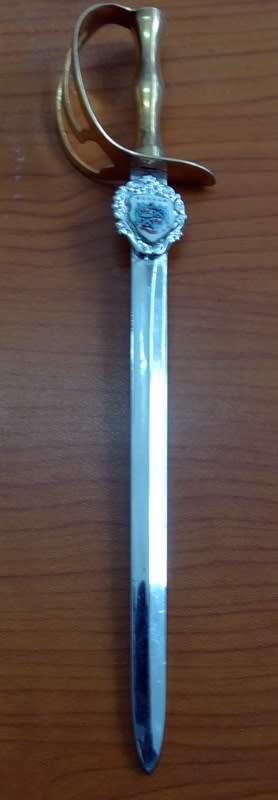Durban Letter Opener blade 14cm Long Chromed