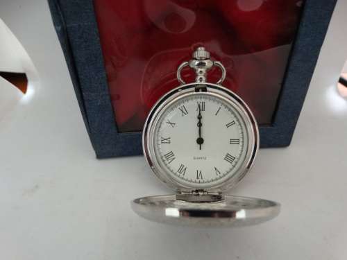 CNA Pocket Watches. Box Openend.